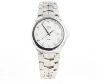 TAG Heuer Link WBC1312 Stainless steel White