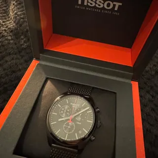 Tissot PR 100 T101.417.33.051.00 41mm Stainless steel and PVD Black