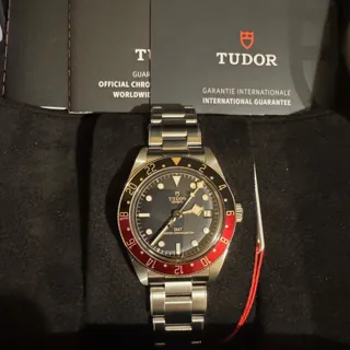 Tudor Black Bay GMT M7939G1A0NRU-0001 ( BAY  ) 39mm Stainless steel Black