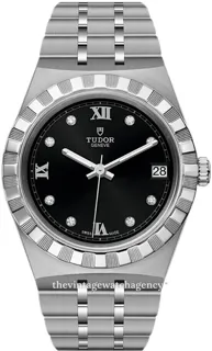 Tudor Royal M28400-0004 34mm Stainless steel Black