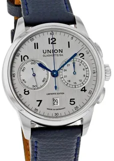 Union Glashütte 1893 D007.459.16.032.09 42mm Stainless steel Silver