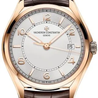 Vacheron Constantin Fiftysix 4600E/000R-B441 40mm Rose gold Silver