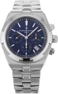 Vacheron Constantin Overseas Chronograph 5500V/110A-B148 43mm Stainless steel Blue