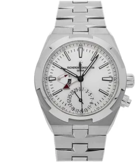 Vacheron Constantin Overseas Dual Time 7900V/110A-B333 41mm Stainless steel Silver