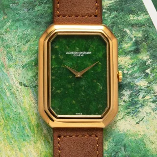 Vacheron Constantin 2077 18mm Yellow gold Green