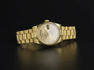 Rolex Day-Date 118238 Yellow gold Champagne