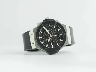 Hublot Big Bang Aero Bang 311.SM.1170.GR 44mm Ceramic and Stainless steel Skeletonized