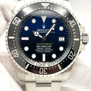 Rolex Sea-Dweller Deepsea 136660-0003 44mm Titanium and Stainless steel Blue