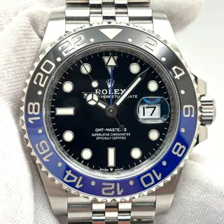 Rolex GMT-Master II 126710BLNR-0002 40mm Stainless steel Black