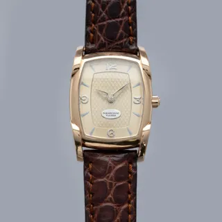 Parmigiani Fleurier Kalpa Donna 33.5mm 18k rose gold Salmon