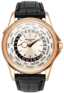 Patek Philippe World Time 5130R-001 Rose gold Silver