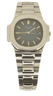 Patek Philippe Nautilus 36.5mm Stainless steel Blue