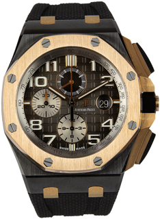 Audemars Piguet Royal Oak Offshore 26405NR.OO.A002CA.01 44mm Rose gold and Black ceramic Gray