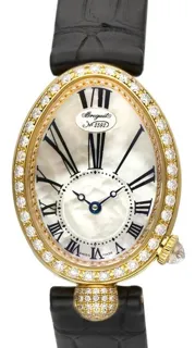 Breguet Reine de Naples 8928 / BA51844DDOD 33mm Yellow gold White