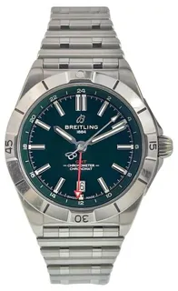 Breitling Chronomat A32398 40mm Stainless steel Green