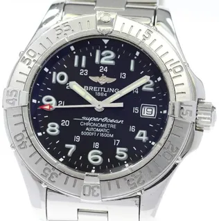 Breitling Superocean A17360 42mm Stainless steel Black