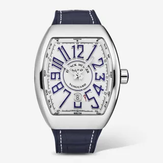 Franck Muller Vanguard 45SCWHTWHTBLU-1 45mm Stainless steel White