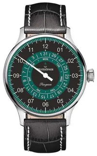 MeisterSinger Pangaea PDD902P Stainless steel Black