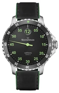 MeisterSinger Salthora SAMX902GR 43mm Stainless steel Black