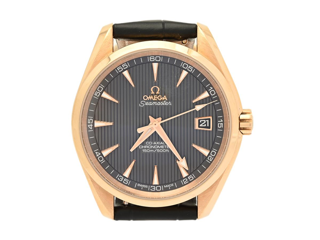 Omega Aqua Terra 231.53.42.21.06.001 41.5mm Red gold Gray