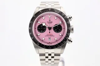 Tudor Heritage 79360N 41mm Stainless steel Pink