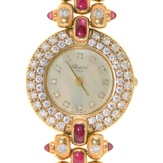 Chopard 23mm 18k yellow gold