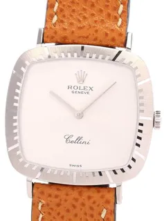 Rolex Cellini 4084/9 White gold Silver