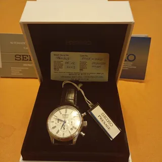 Seiko Presage SRQ023J1 42mm Stainless steel White