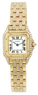 Cartier Panthère 12802 22mm Yellow gold White