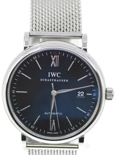 IWC Portofino IW356502 40mm Stainless steel Black