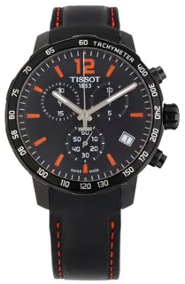 Tissot Quickster T095417A 41.5mm Stainless steel Black