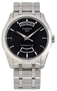 Tissot Couturier T035407 A 39mm Stainless steel Black