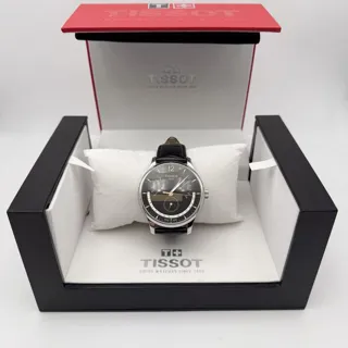 Tissot Tradition T063.637.16.057.00 42mm Stainless steel Black