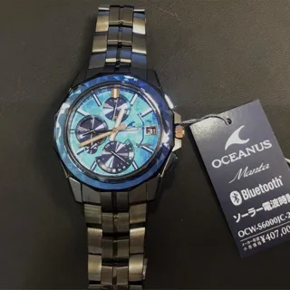 Casio Oceanus OCW-S6000JC-2AJR 47mm Titanium Blue