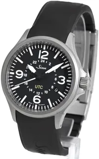 Sinn 856 UTC 856 UTC 40mm Stainless steel Black