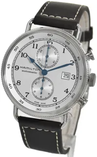 Hamilton Khaki Navy Pioneer H77706553 44mm Stainless steel Silver