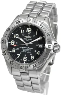 Breitling Superocean A17345 40mm Stainless steel Black