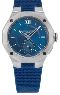 Baume & Mercier Riviera 10761 M0A10761 43mm Stahl blue