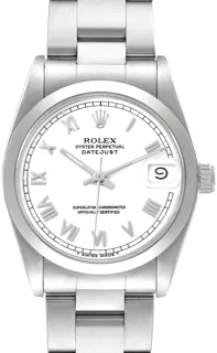 Rolex Datejust 68240 Stainless steel White