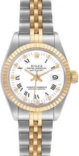 Rolex Date 69173 Stainless steel White