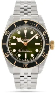 Tudor Black Bay 7941A1A3NU 41mm Yellow gold and Stainless steel Green