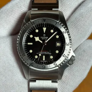 Tudor Black Bay M70150-0001 42mm Stainless steel Black