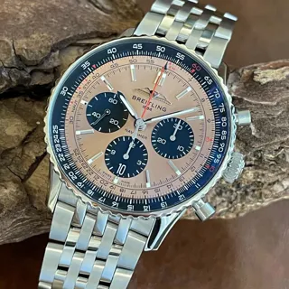 Breitling Navitimer B01 Chronograph AB0138 43mm stainless steel$sapphire crystal Bronze