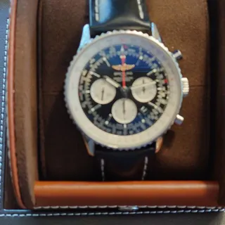 Breitling Navitimer 01 (46 MM) AB012721/BD09 46mm Stainless steel Black