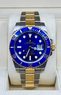 Rolex Submariner 116613LB Yellow gold and Stainless steel Blue