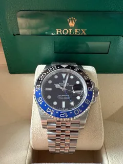 Rolex GMT-Master II 126710BLNR Stainless steel Black