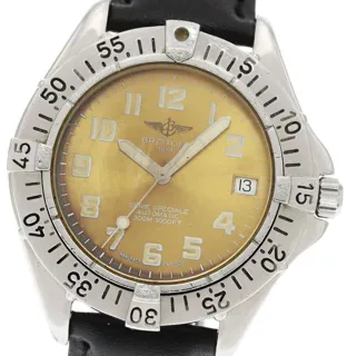 Breitling Colt A17035 38mm Stainless steel Golden