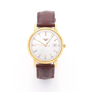 Longines Classic 18k yellow gold Gray