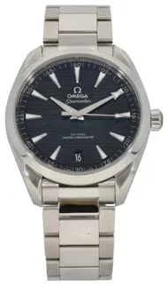 Omega Aqua Terra 220.10.41.21.01.001 41mm Stainless steel Black