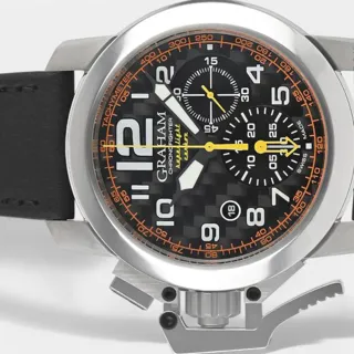 Graham Chronofighter Oversize 2CCAS.O01A 47mm Stainless steel Black